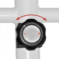 dviratinis treniruoklia - Christopeit Crosstrainer CT4 White/Black (Balta/Juoda) - 8 nuotrauka