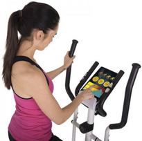 dviratinis treniruoklia - Christopeit Crosstrainer CT4 White/Black (Balta/Juoda) - 9 nuotrauka