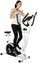 dviratinis treniruoklia - Christopeit Crosstrainer CT4 White/Black (Balta/Juoda) - 10 nuotrauka