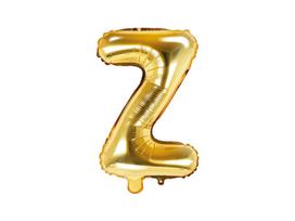 Folinis balionas Raidė "Z" 35 cm, auksinis