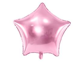 Folinis balionas Star 48 cm light, rožinis