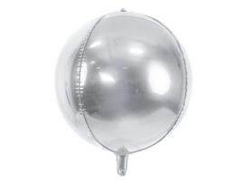 Folinis balionas Ball 40 cm, sidabrinis