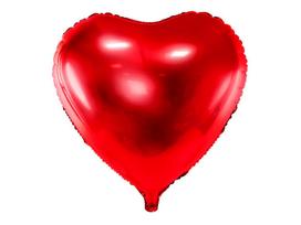 Folinis balionas Heart 61 cm, raudonass