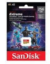 sandisk extreme v30 a2 uhs i u3 - Atminties kortelė SanDisk Extreme 256 GB Micro SDXC 190MB/s UHS-I Class 10 - 1 nuotrauka