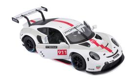 porsche modeliukai -  Bburago Porsche 911 RSR 18-28013, balta - 2 nuotrauka