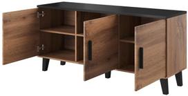 komoda 150 - Komoda Cama Meble Lotta 150 3D, medžio, 45 x 150 x 69 cm - 2 nuotrauka
