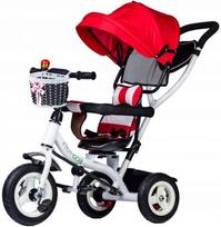 Triratukas EcoToys Three-wheeled Bike Red-White