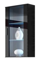 display vitrina - Komoda Cama Meble Soho, juoda, 120 x 41 x 80 cm - 1 nuotrauka