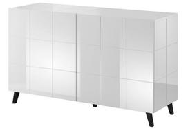 Komoda Cama Meble Reja 2D, balta, 138 x 45 x 80 cm