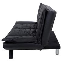 sofa 196 - Sofa Actona Faith, juoda, 196 x 98 x 91 cm - 3 nuotrauka