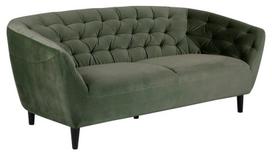 2 trivietis sofos - Sofa Actona Ria 2-Seater, žalia, 191 x 84 x 78 cm - 2 nuotrauka