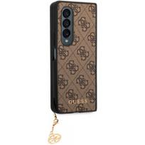 Guess "GUHCZFD4GF4GBR 4G Charms Case Samsung Galaxy Z Fold 4" Brown