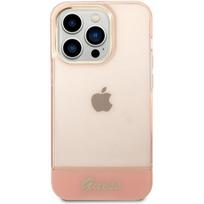 pc case pink - Guess "GUHCP14XHGCOP PC/ TPU Case iPhone 14 Pro Max" Pink - 1 nuotrauka