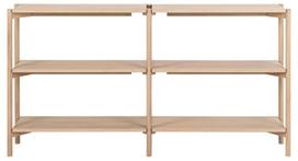 88 cm - Lentyna Actona Braidwood, ąžuolo, 169 cm x 30 cm x 88.4 cm - 2 nuotrauka