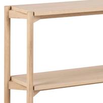 88 cm - Lentyna Actona Braidwood, ąžuolo, 169 cm x 30 cm x 88.4 cm - 5 nuotrauka
