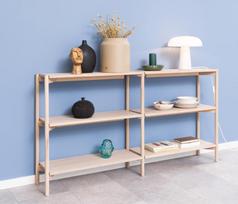 88 cm - Lentyna Actona Braidwood, ąžuolo, 169 cm x 30 cm x 88.4 cm - 10 nuotrauka