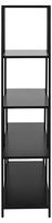 pakabinamos lentynos knygoms - Lentyna Actona Seaford Bookcase, juoda, 135 cm x 35 cm x 150 cm - 3 nuotrauka