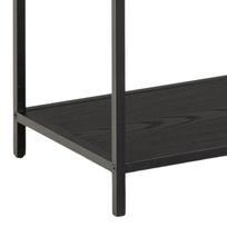 pakabinamos lentynos knygoms - Lentyna Actona Seaford Bookcase, juoda, 135 cm x 35 cm x 150 cm - 4 nuotrauka
