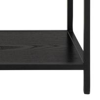 pakabinamos lentynos knygoms - Lentyna Actona Seaford Bookcase, juoda, 135 cm x 35 cm x 150 cm - 7 nuotrauka