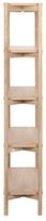 azuolo faneruote - Lentyna Actona Braidwood Bookcase, balta/ąžuolo, 30 cm x 86 cm x 160 cm - 3 nuotrauka