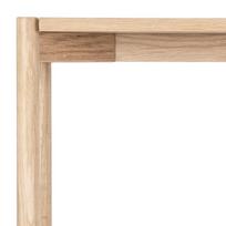 azuolo faneruote - Lentyna Actona Braidwood Bookcase, balta/ąžuolo, 30 cm x 86 cm x 160 cm - 5 nuotrauka