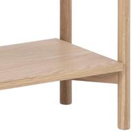 azuolo faneruote - Lentyna Actona Braidwood Bookcase, balta/ąžuolo, 30 cm x 86 cm x 160 cm - 7 nuotrauka