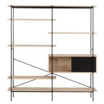 Lentyna Actona Angus 61754, ruda/juoda, 27 cm x 172 cm x 188 cm