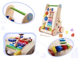 medine vaikstyne - Stumiamas žaislas Educational Walker IKONKX6495 - 4 nuotrauka