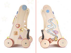 medine vaikstyne - Stumiamas žaislas Educational Walker IKONKX6495 - 5 nuotrauka