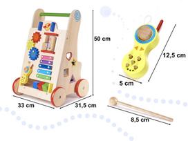 medine vaikstyne - Stumiamas žaislas Educational Walker IKONKX6495 - 13 nuotrauka