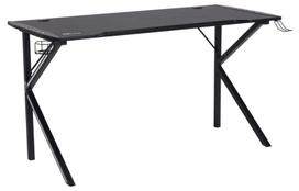 Žaidimų stalas Actona Ninja Rectangular, juoda