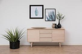 komoda 150 - Spintelė Actona Nagano Sideboard, ąžuolo, 150 cm x 40 cm x 75 cm - 8 nuotrauka