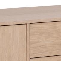 komoda 160 - Spintelė Actona Aston Sideboard, ąžuolo, 160 cm x 40 cm x 75 cm - 3 nuotrauka