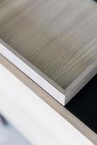 komodos 200 - Spintelė Actona Connect Sideboard, juoda/ąžuolo, 200 cm x 42.4 cm x 67.2 cm - 5 nuotrauka