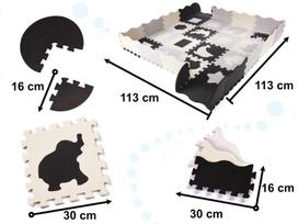 deliones kilimelis - Lavinamasis kilimėlis Puzzle Mat IKONKX6268, 113 cm x 113 cm, 36 vnt. - 9 nuotrauka