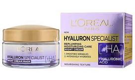 l oreal paris hyaluron - Loreal Hyaluron Specialist drėkinamasis naktinis veido kremas-kaukė - 50 ml. - 1 nuotrauka