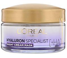 l oreal paris hyaluron - Loreal Hyaluron Specialist drėkinamasis naktinis veido kremas-kaukė - 50 ml. - 2 nuotrauka