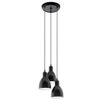 Pakabinamas šviestuvas Eglo Priddy 49465, 3 x 60 W, E27