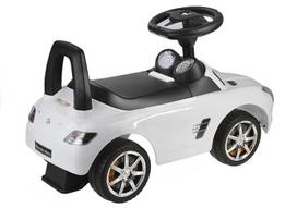 paspiriami automobiliai - Paspiriamas automobilis LEAN Toys Mercedes-Benz, baltas - 2 nuotrauka