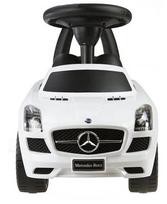 paspiriami automobiliai - Paspiriamas automobilis LEAN Toys Mercedes-Benz, baltas - 4 nuotrauka