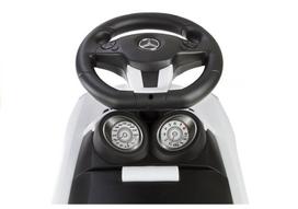 paspiriami automobiliai - Paspiriamas automobilis LEAN Toys Mercedes-Benz, baltas - 6 nuotrauka