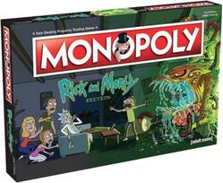 Stalo žaidimas Monopoly - Rick and Morty