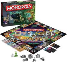 rick and morty - Stalo žaidimas Monopoly - Rick and Morty - 2 nuotrauka