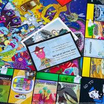 rick and morty - Stalo žaidimas Monopoly - Rick and Morty - 4 nuotrauka