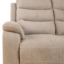 reglaineris 2 - Sofa Home4you Mimi 14085, smėlio, 93 x 153 x 102 cm - 3 nuotrauka