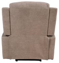 elektriniai foteliai - Fotelis Home4you Mimi 14086, smėlio, 92 cm x 93 cm x 102 cm - 9 nuotrauka