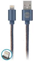 Forever Jeans USB To Apple Lightning Cable 1m Blue