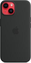 iphone 14 deklai midnight - APPLE iPhone 14 Silicone Case with MagSafe - Midnight - 3 nuotrauka