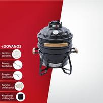 griliaus kepsnines - Kamadoclub Junior Black (Juoda) - 2 nuotrauka