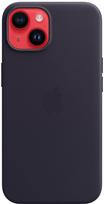 iphone 14 apple deklas magsafe - Apple "Leather Case with MagSafe iPhone 14 (MPP63ZM/ A)" Ink - 4 nuotrauka